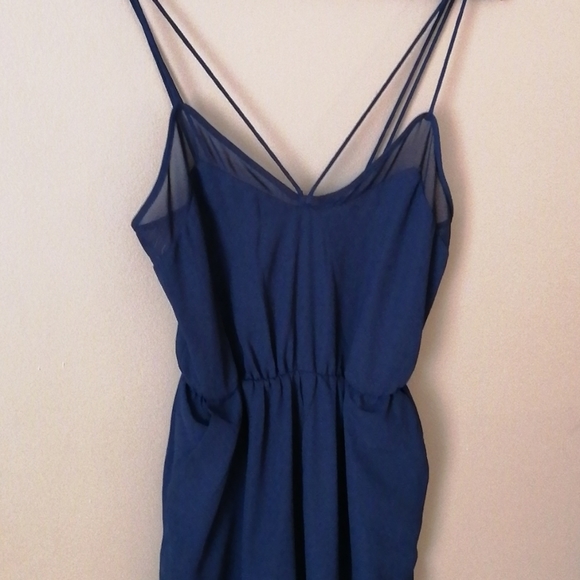 Finders Keepers Dark Blue Jumpsuit - Picture 6 of 11